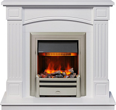 Каминокомплект Dimplex Boston очаг Chesford белый Dimplex Boston очаг Chesford белый
