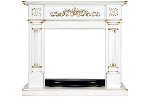 Royal Flame Florina Белый дуб, патина золото_0