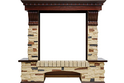 Портал Dimplex Pierre Luxe темный дуб/сланец 1120x340x1040 мм Dimplex Pierre Luxe темный дуб/сланец 1120x340x1040 мм